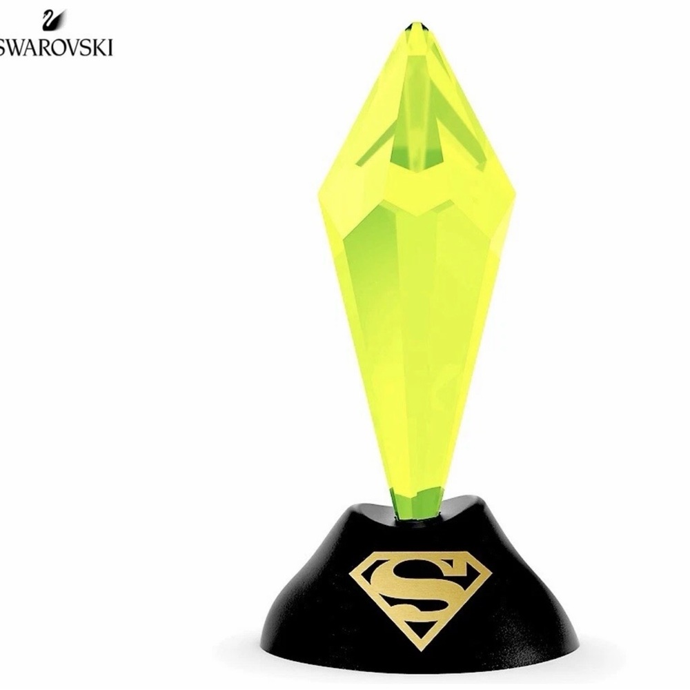 New In Box Authentic Swarovski DC Comics Kryptonite Crystal Figurine #5557487
